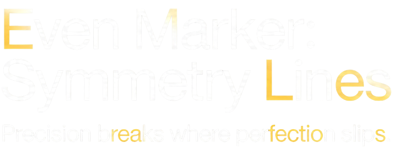 Even Marker: Symmetry Lines